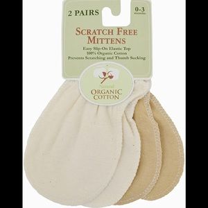 TL Care Newborn Mittens - Organic Cotton - 2 Pairs